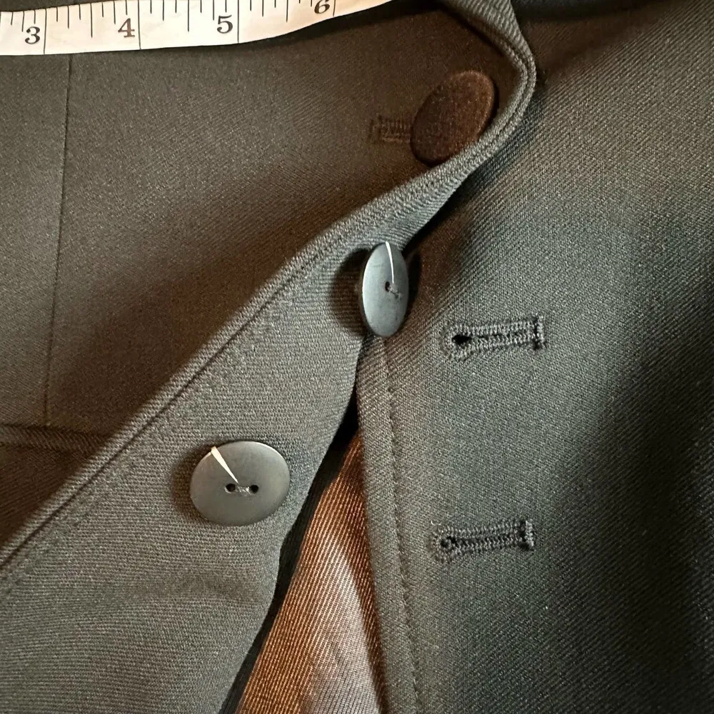 A.L.C. Carlyle Open-Back Jacket Coat Size 4 Black - Image 9