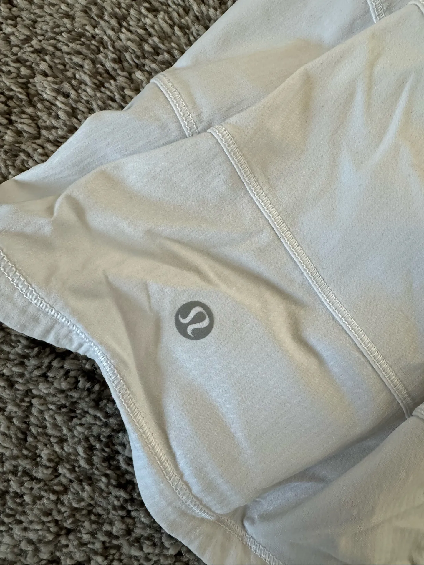 Lululemon Pace Rival Skirt Tall White 15" - Image 3