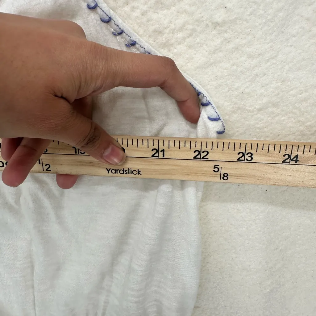 Boho Plus Size Maeve by Anthropologie Embroidered Cotton Top/Mini Dress - Image 5