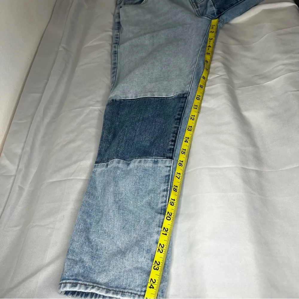 Pacsun Women Patchwork Denim Mom Jeans Size 26 - Image 8