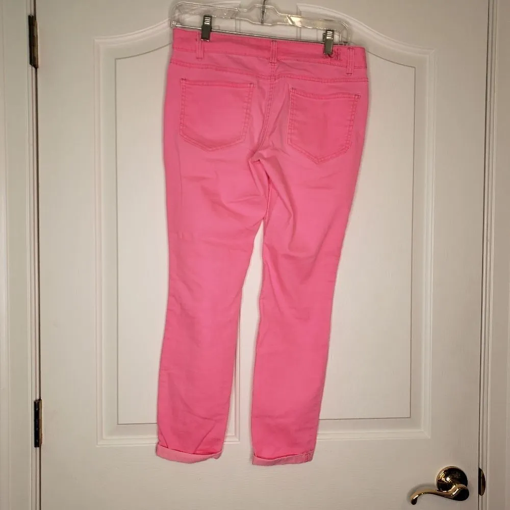 Lei Low Rise Jeans Pink Size undefined - Image 3