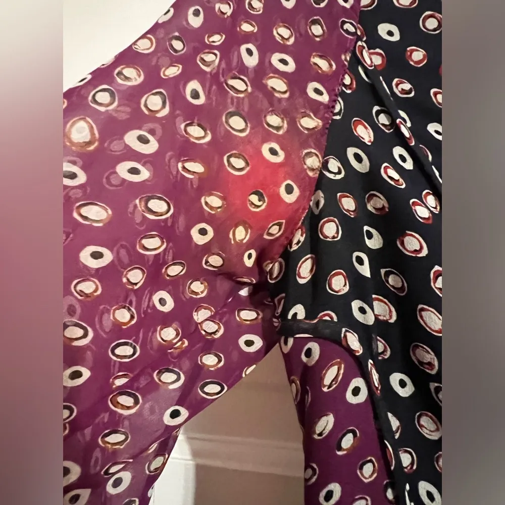 DIANE VON FURSTENBURG • IVETTA SILK BABYDOLL DRESS - Image 9