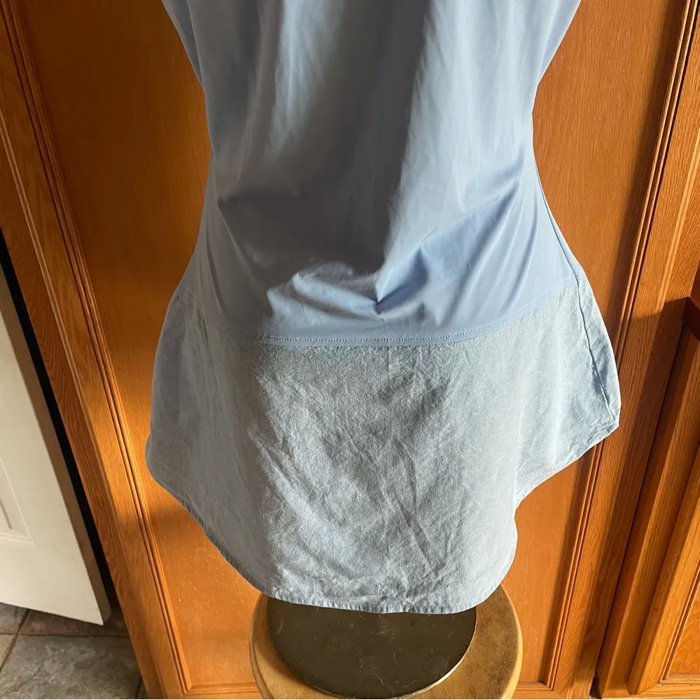 Kathleen Kirkwood Under Cover Agent Sleeveless Blue Women's Top size medium - Image 5