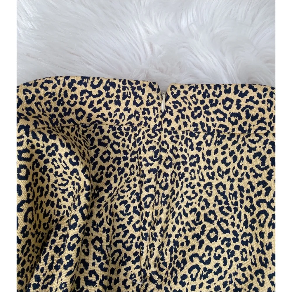 NWOT J. Crew Leopard Print Chino Shorts - Image 4