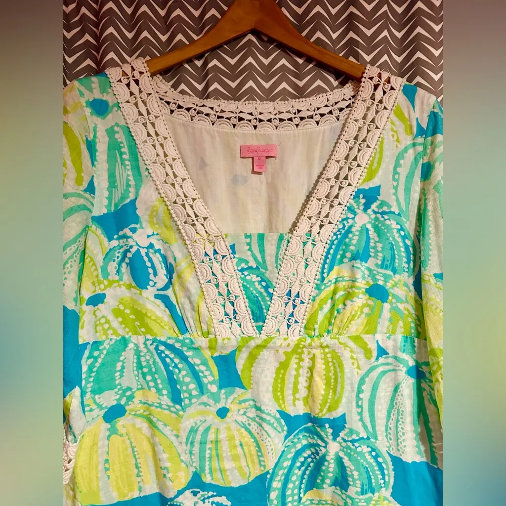 Lilly Pulitzer | Sherman Tunic Dress in Sea Urchin Print, Size 12 - Image 2