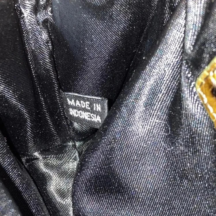 Brown Antonio Melani Snake Skin Print Clutch - Image 7