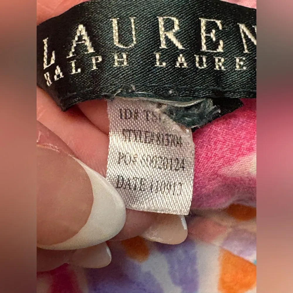 Lauren Ralph Lauren Women Multicolor Night Gown Dress Coverup - Image 7