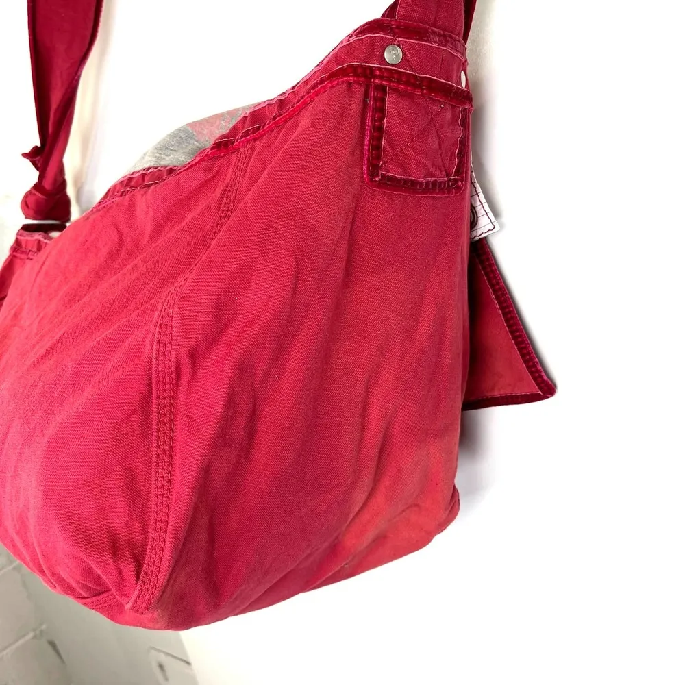 PINK Victoria's Secret Hobo Oversized Fabric Bag Overnighter Maxi - Image 11