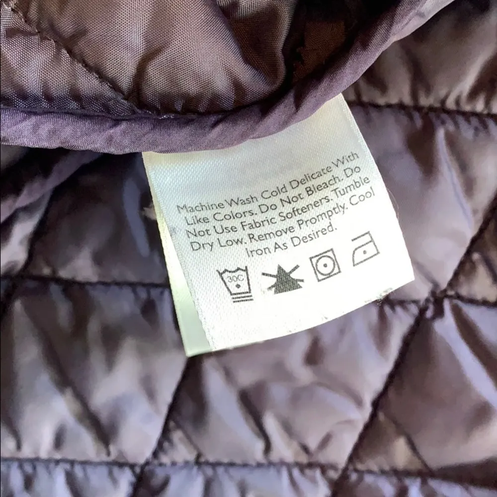 eddie bauer • women’s quilted full zip jacket - Image 9