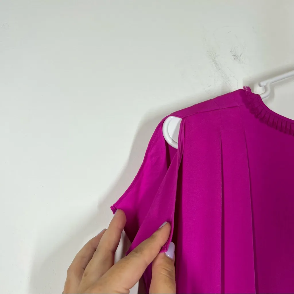 FLAW DVF Diane Von Furstenberg Silk Mateo Dress Size 6 - Image 7