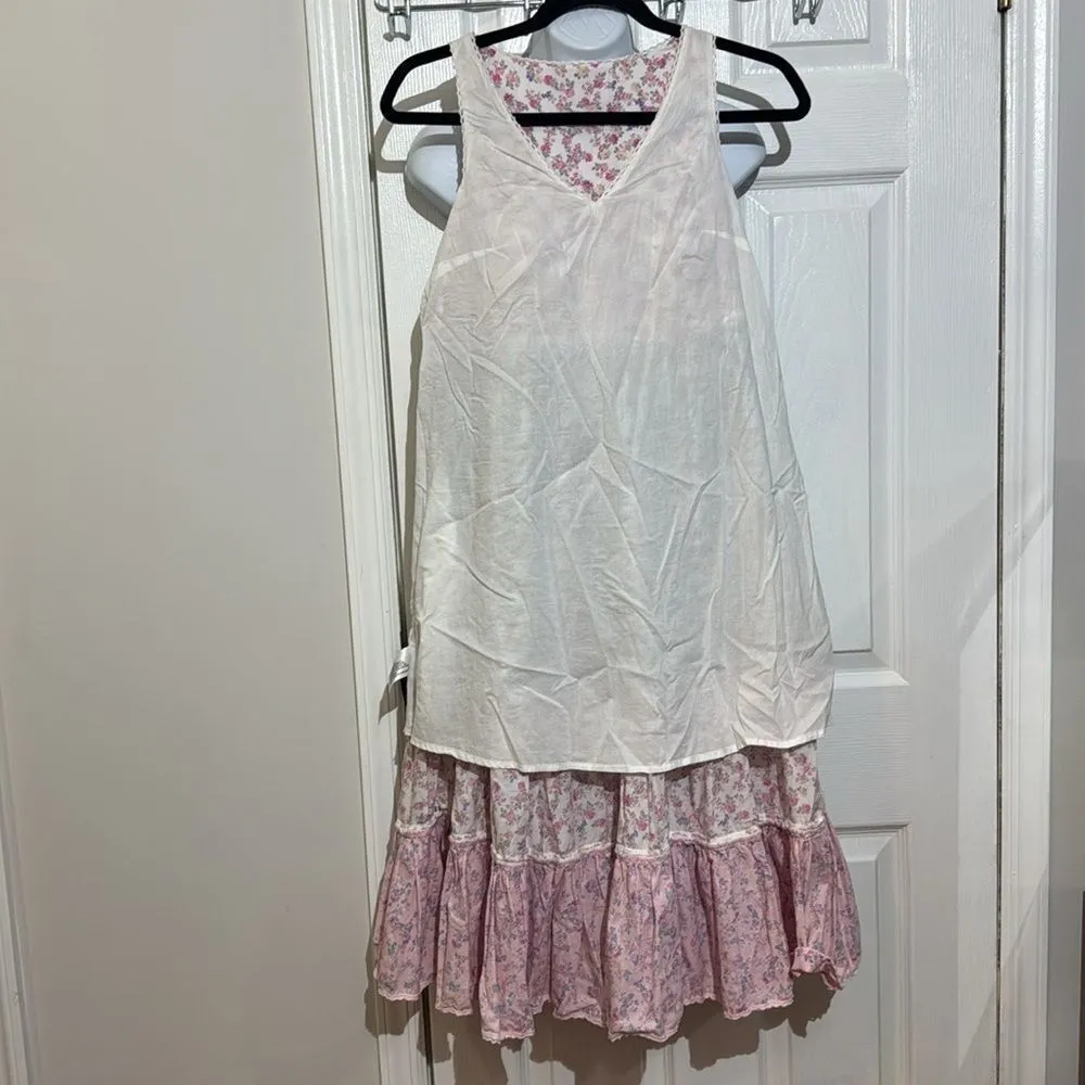 LOVESHACKFANCY x Target CamilleFloral Babydoll Tiers Dress Size XXS - Image 14