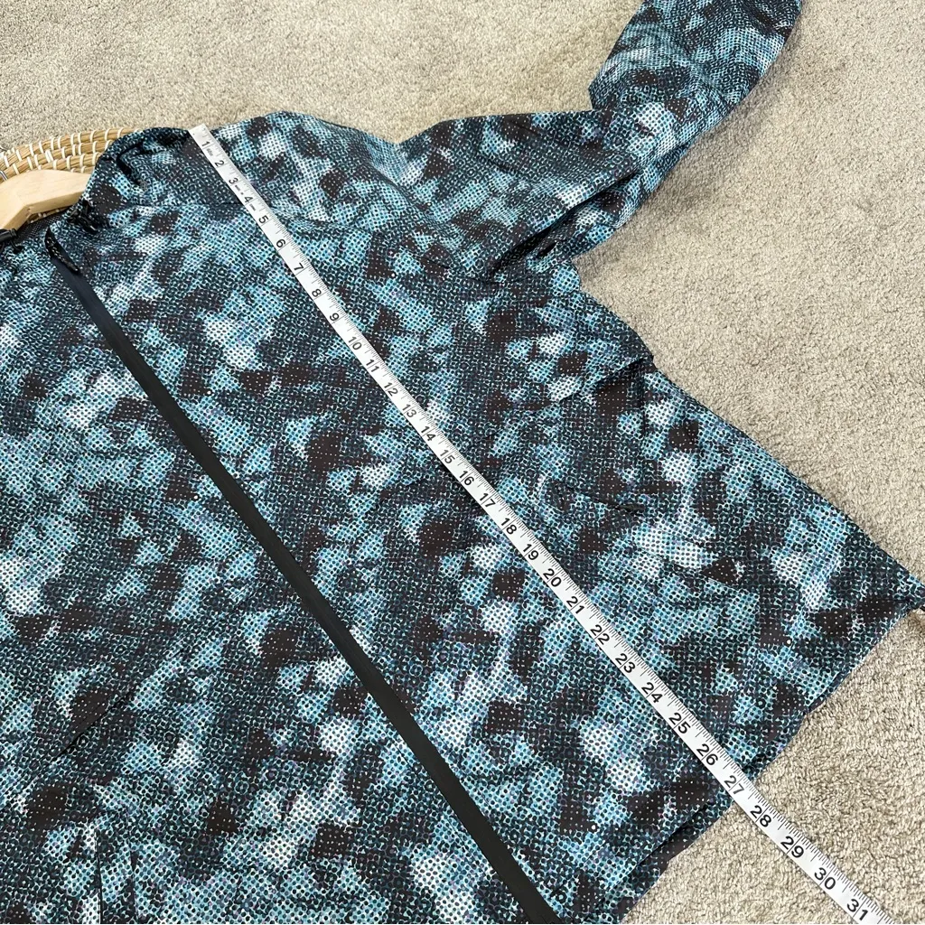 Tran3ctory Women’s Lightweight Full Zip Jacket Hooded Vented in Multicolor XXL Blue - Image 13