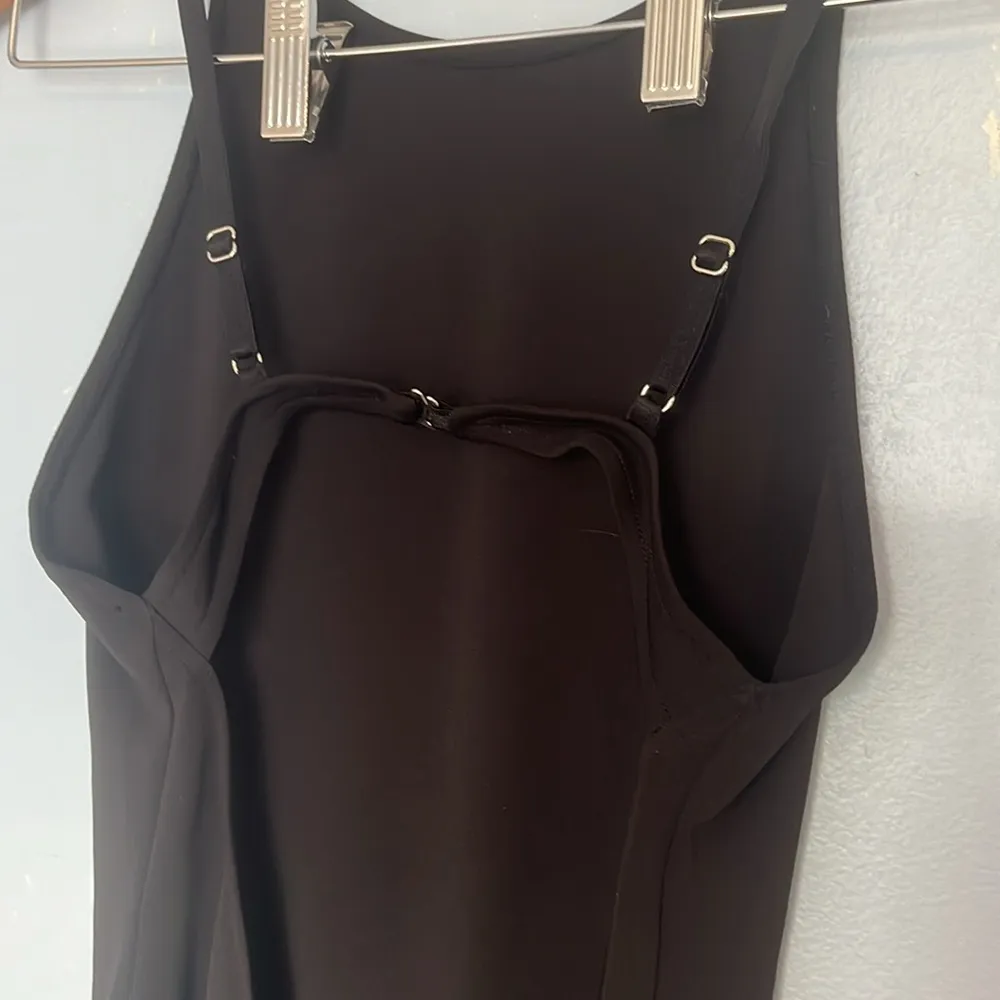 ZARA  Strappy Open Back High Neck Spaghetti Strap Bodysuit - Image 3