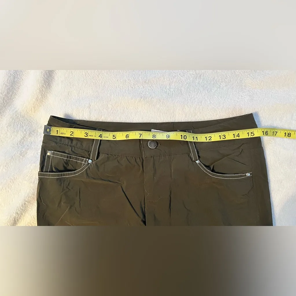 Alice + Olivia Dark Olive Trousers sz 4 - Image 5