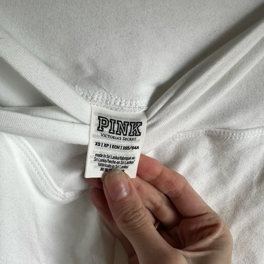 PINK Victoria's Secret Crossover White Skort - Image 3