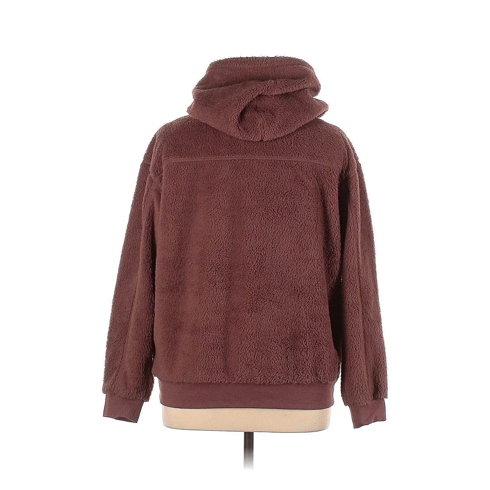 THE NORTH FACE Maroon Purple Sherpa Po Hoodie  - XL - Image 2