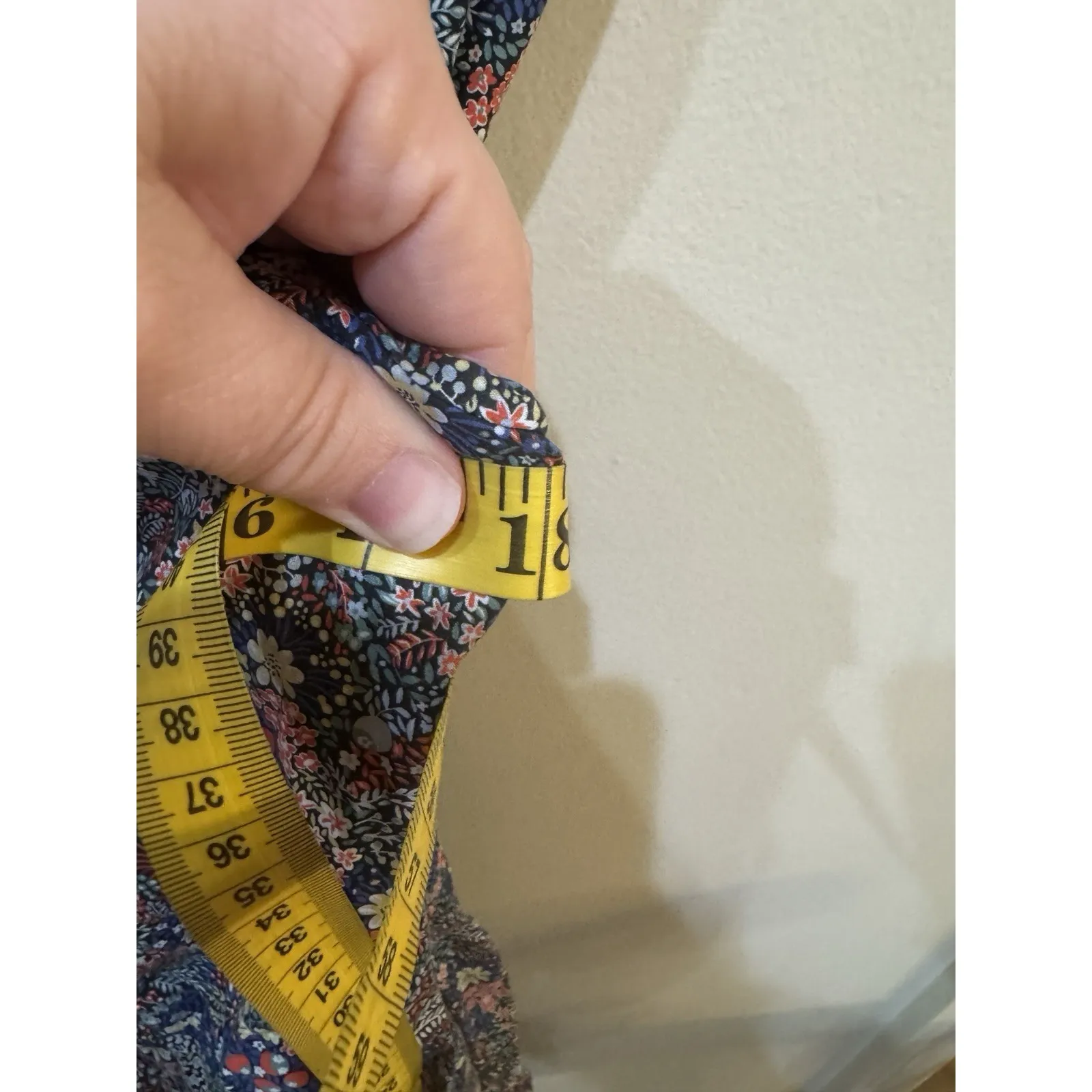 j crew liberty Of London Button Down Blouse shirt‎ Size 4 Cottage Boho Floral - Image 7