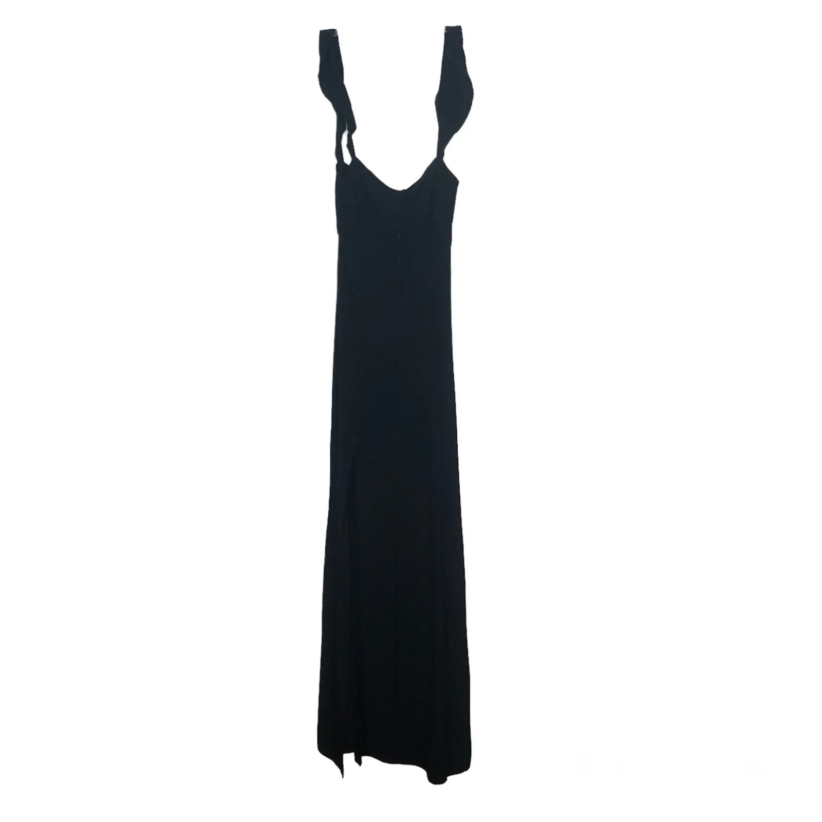 Flynn Skye Women's Black Maxi Dress Size XS Party Event Wedding Guest - Image 2
