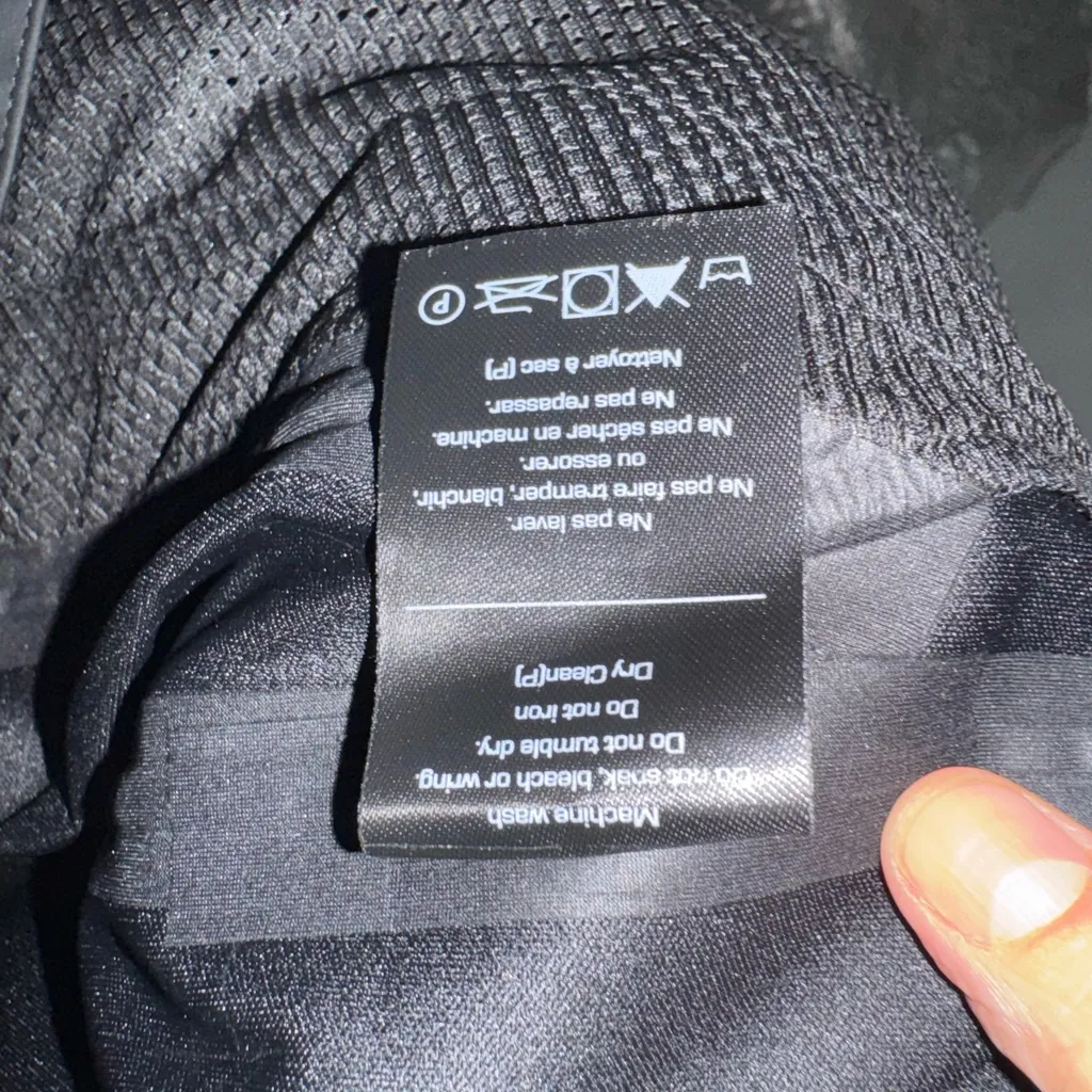 The Upside Black Hooded Waterproof Jacket XS NWT - Image 7