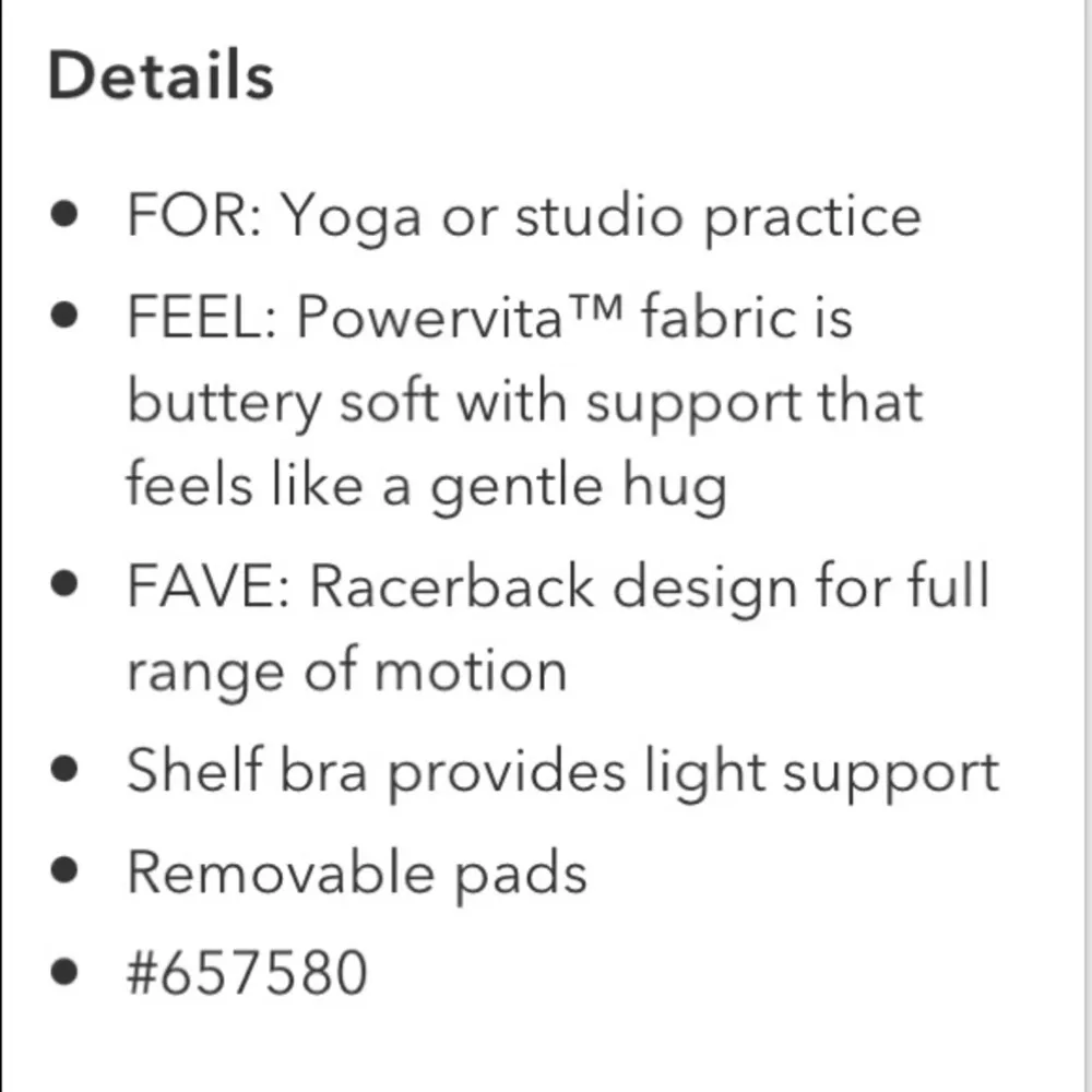 Athleta Vinyasa Mauve Support Tank Top size Medium - Image 7