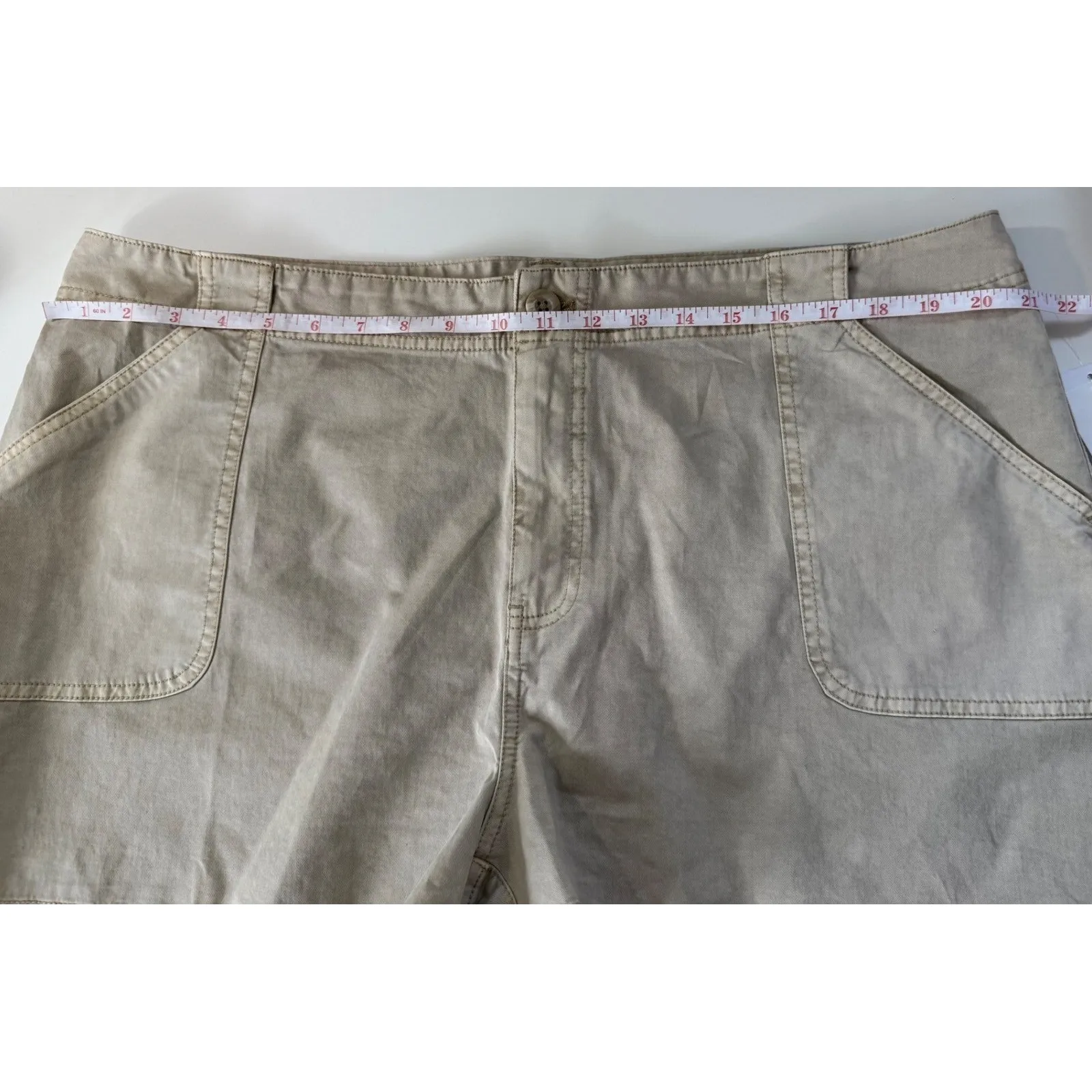 NWT BP‎ Tan Safari Shorts Size 18 | Resort Wear | Vacation Gear | Safari Chic - Image 8
