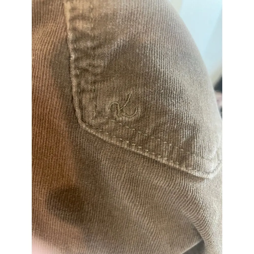 Kut from the Kloth Mia Brown Corduroy Slim Fit Toothpick Skinny size 10 - Image 13