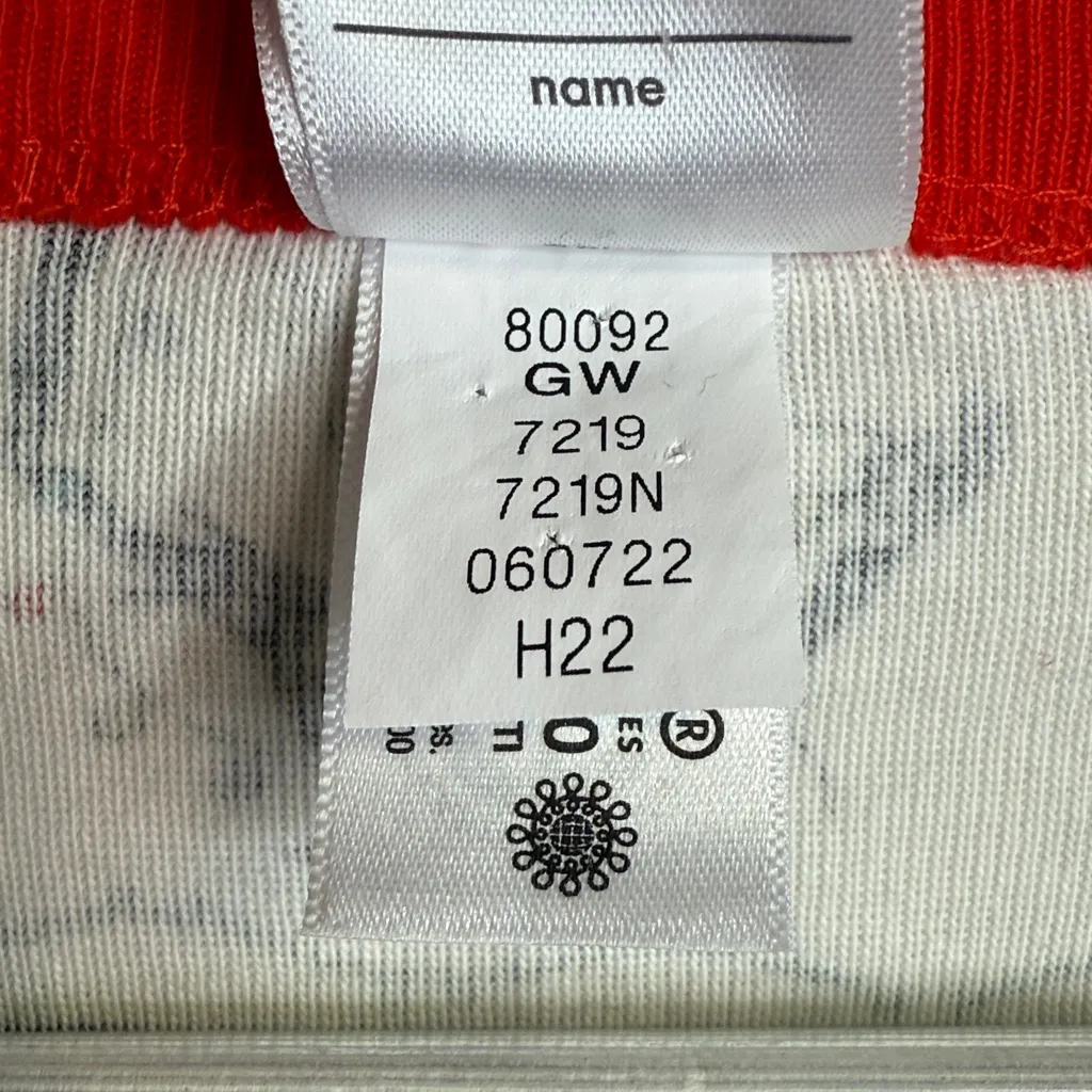 Disney Women’s The Nightmare Before Christmas Fair Isle Pajama Top W1983 Sz L Red Size L - Image 6