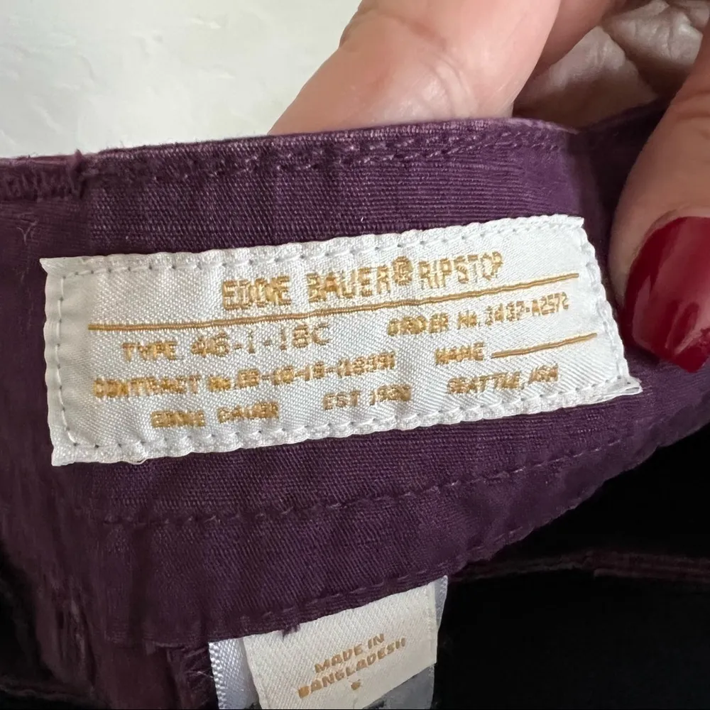 Eddie Bauer Ripstop Plumb Utility Cargo Skirt‎ - Image 6