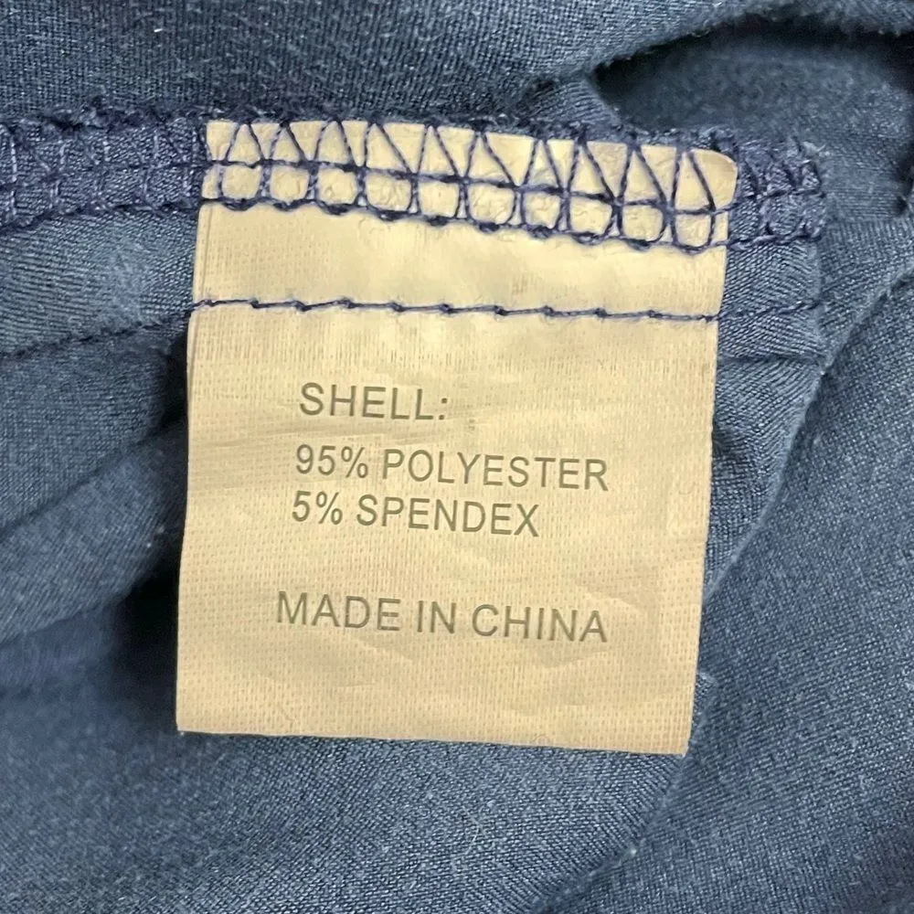 Lioness High Expectations Satin Shorts Romper Dark Blue Women’s Size Medium - Image 11