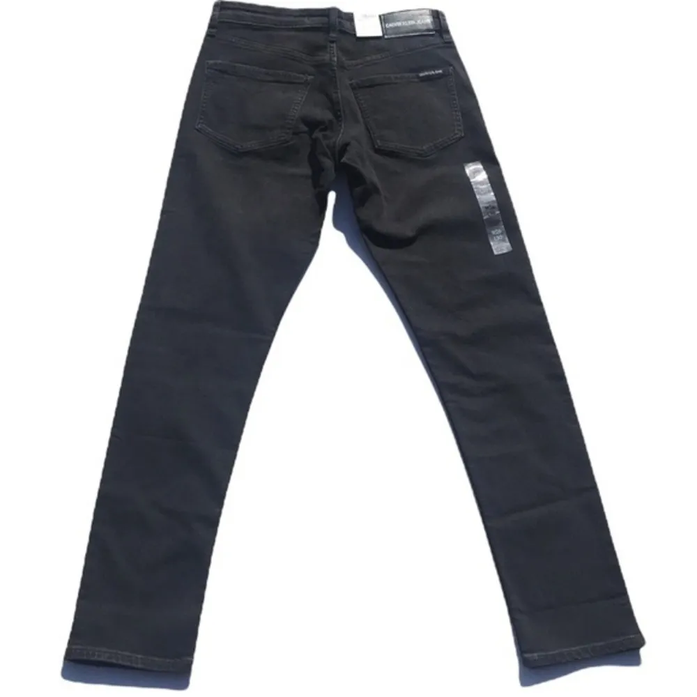 Calvin Klein Jeans CKJ 011 Mid Rise Skinny Distressed Black Jeans W26 X L30 New - Image 5