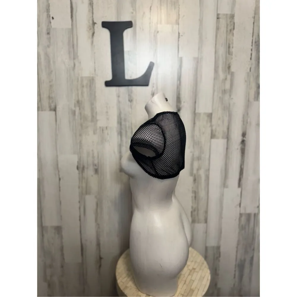 Fishnet sweater Black Size L - Image 3