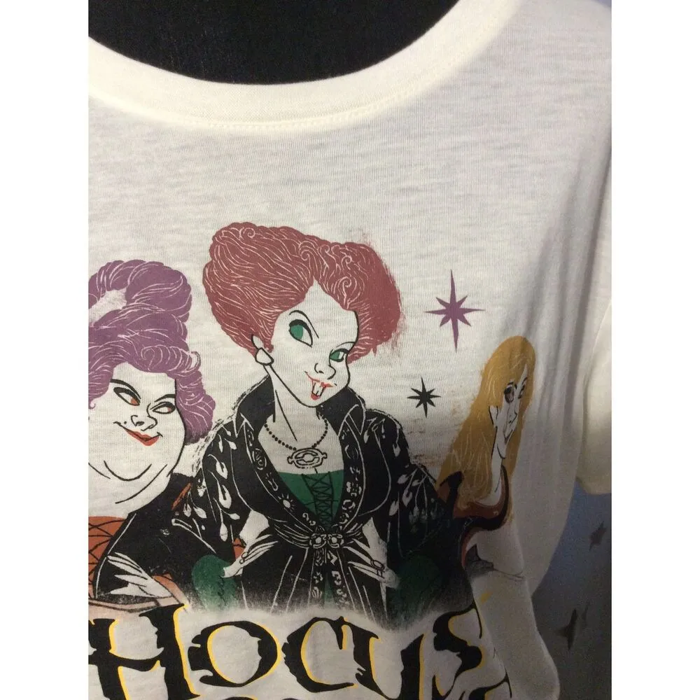 Disney Size XXL Junior Hocus Pocus Tee VNC Ivory - Image 4