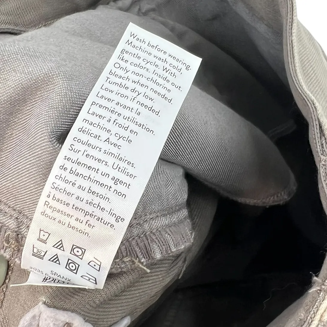 Spanx Stretch Twill‎ Ankle Cargo Pants Desert Dune Brown Tan Size Small Petite - Image 14