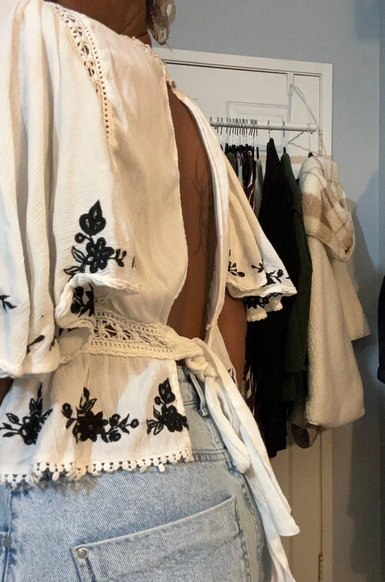 Flare Sleeve Top - Image 2