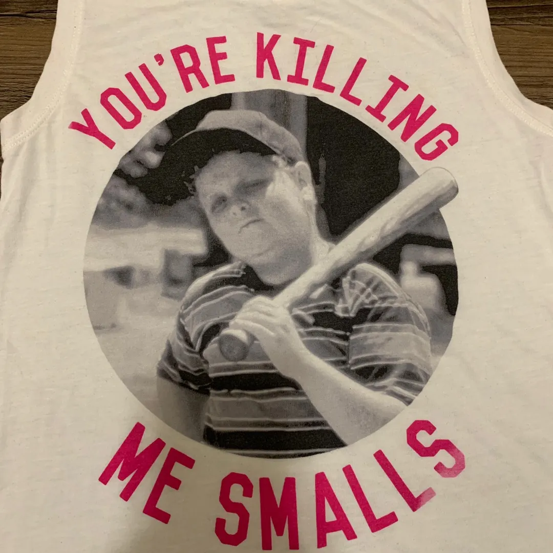 The Sandlot ''You're Killing Me Smalls' White Top - Image 6