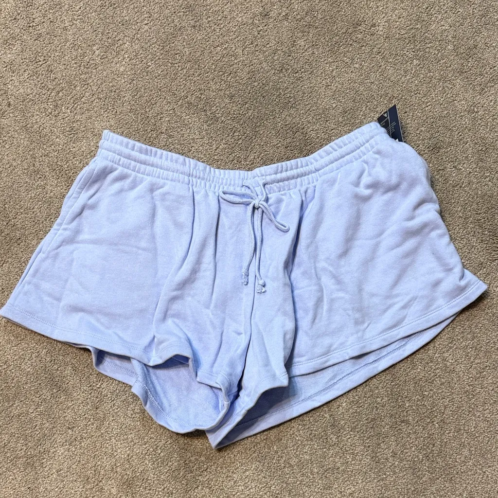 Universal Thread Lavender Purple Mid Rise Pull On Sweat Shorts Size L - Image 2