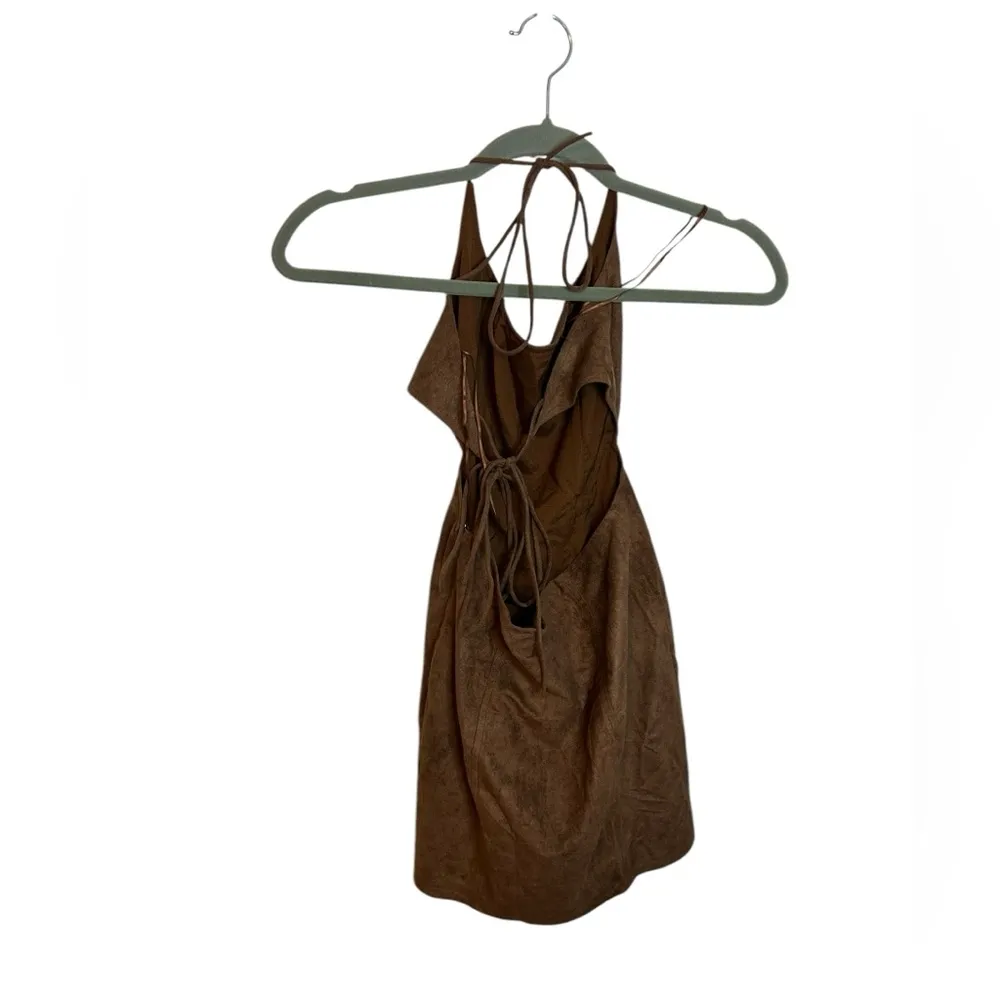 Nwt Lioness Diez Faux Suede Mini Dress - Image 5