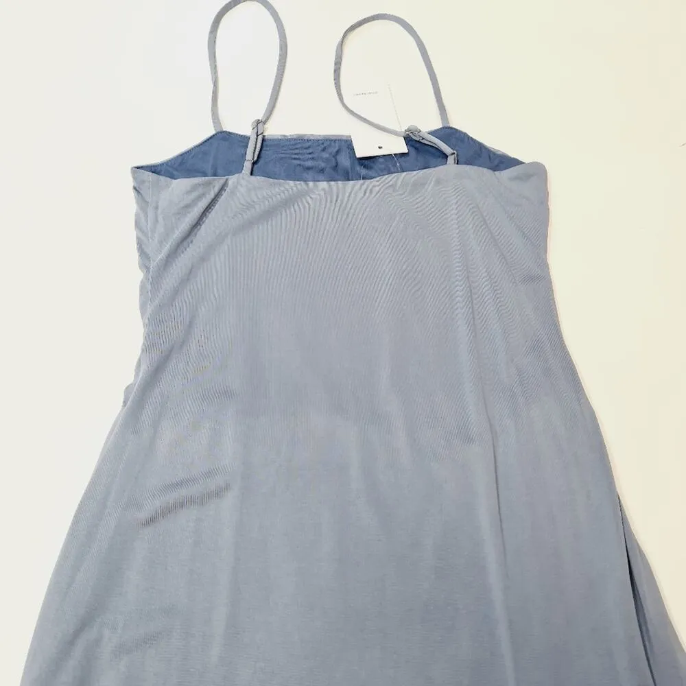 Lovers and Friends Aniyah Midi Dress in Hydrangea Blue Medium - Image 14