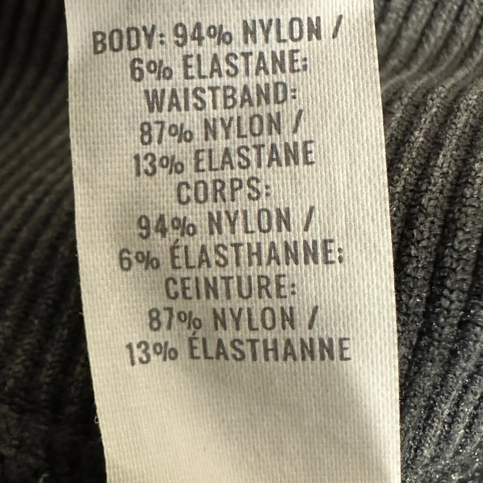 Aerie Macrame Leggings Womens M Gray High Rise Seamless Athleisure Fitness - Image 6