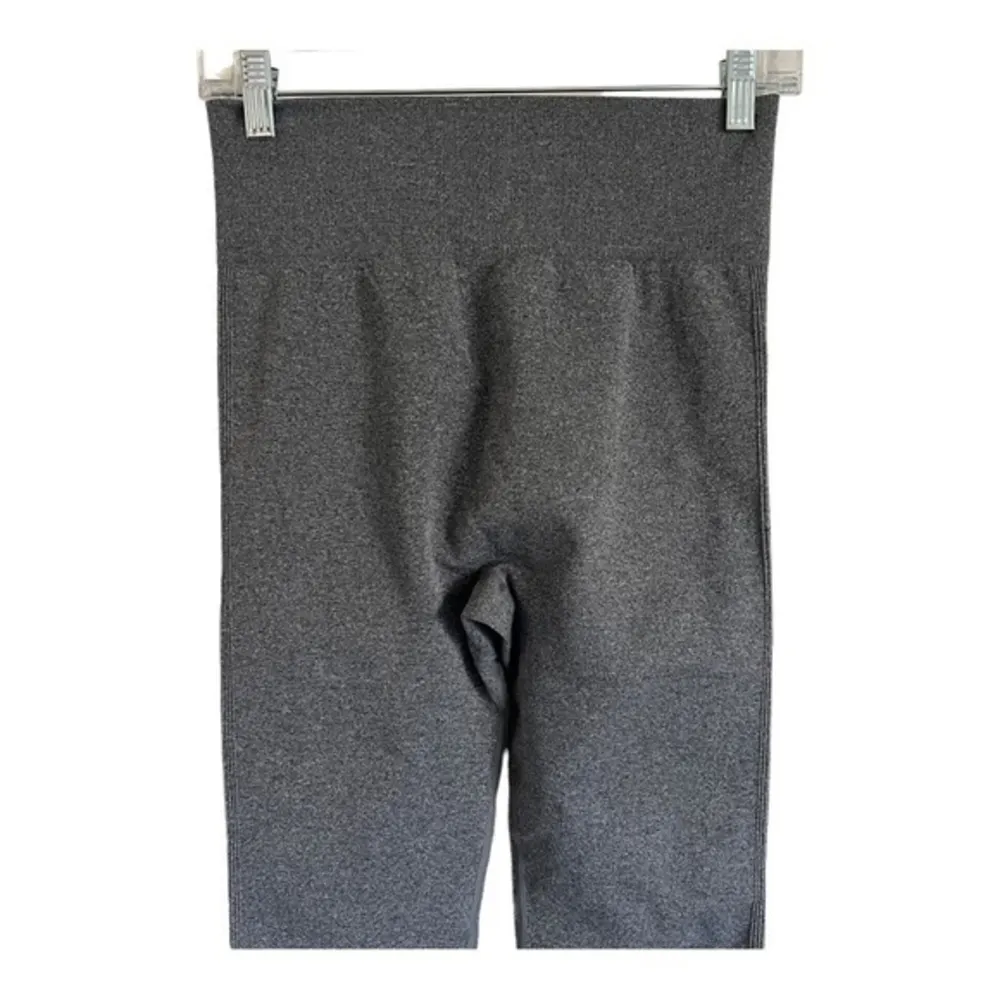 Womens Gray Seamless Butt Lift Tummy Control High Waist Leggings Size L Size L - Image 4