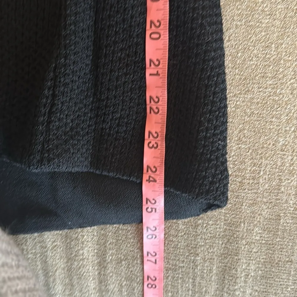 St. John Caviar Long Sleeve Texture Waffle Black Knit Blazer Jacket Size 10 - Image 7