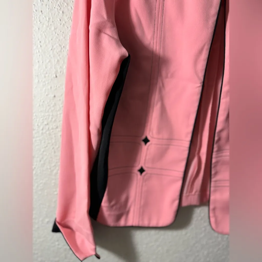 Perceptions Pink and Black Blazer with Tailored Fit - Image 2