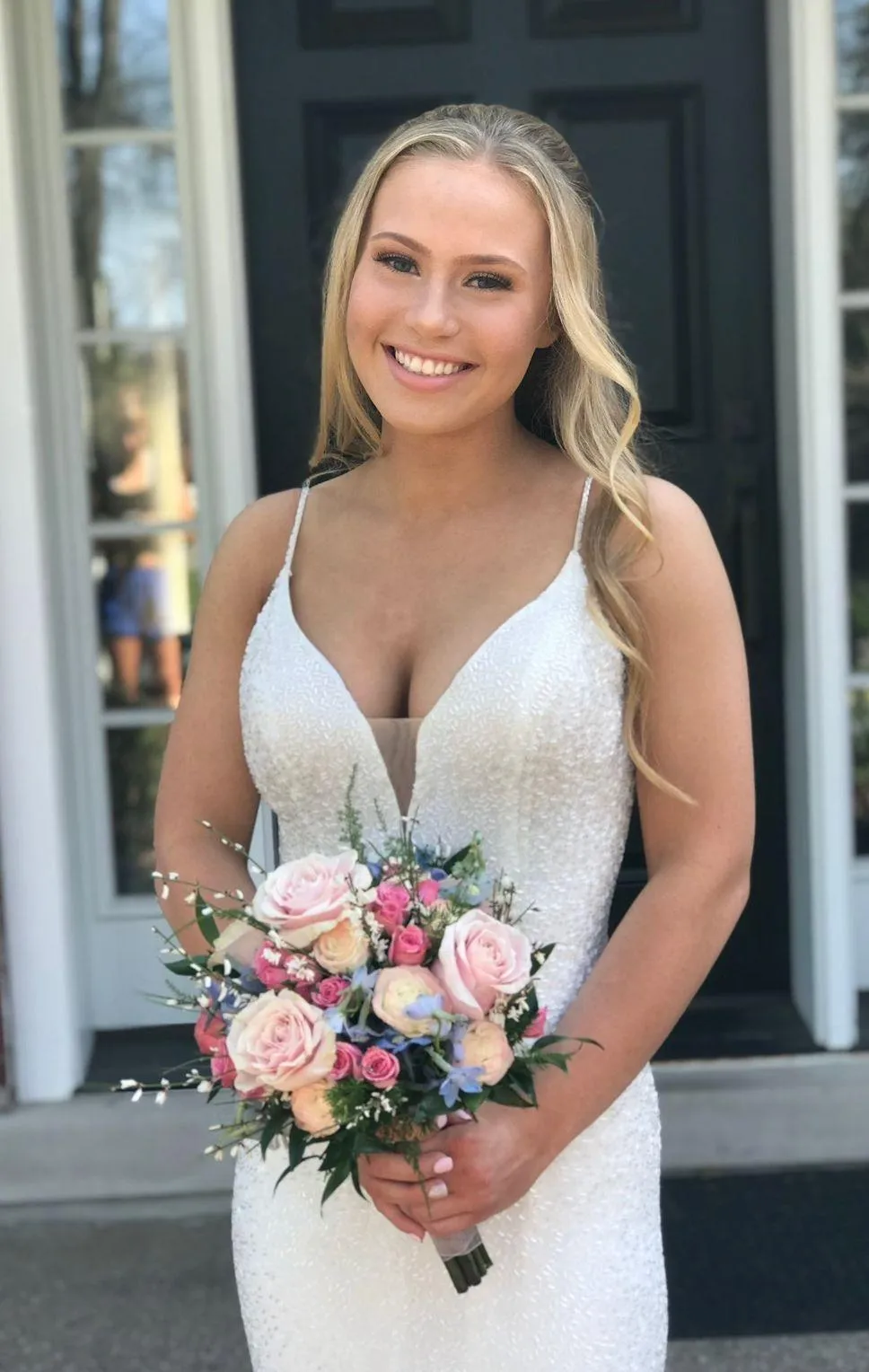 White Prom Dress - Image 10