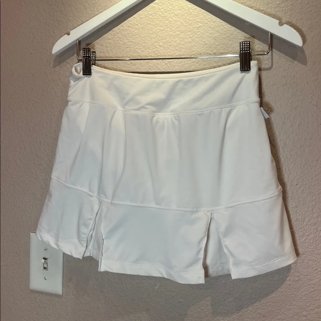 Nike Women’s Tennis Skirt Skirt Pleated White Size Small - Image 4