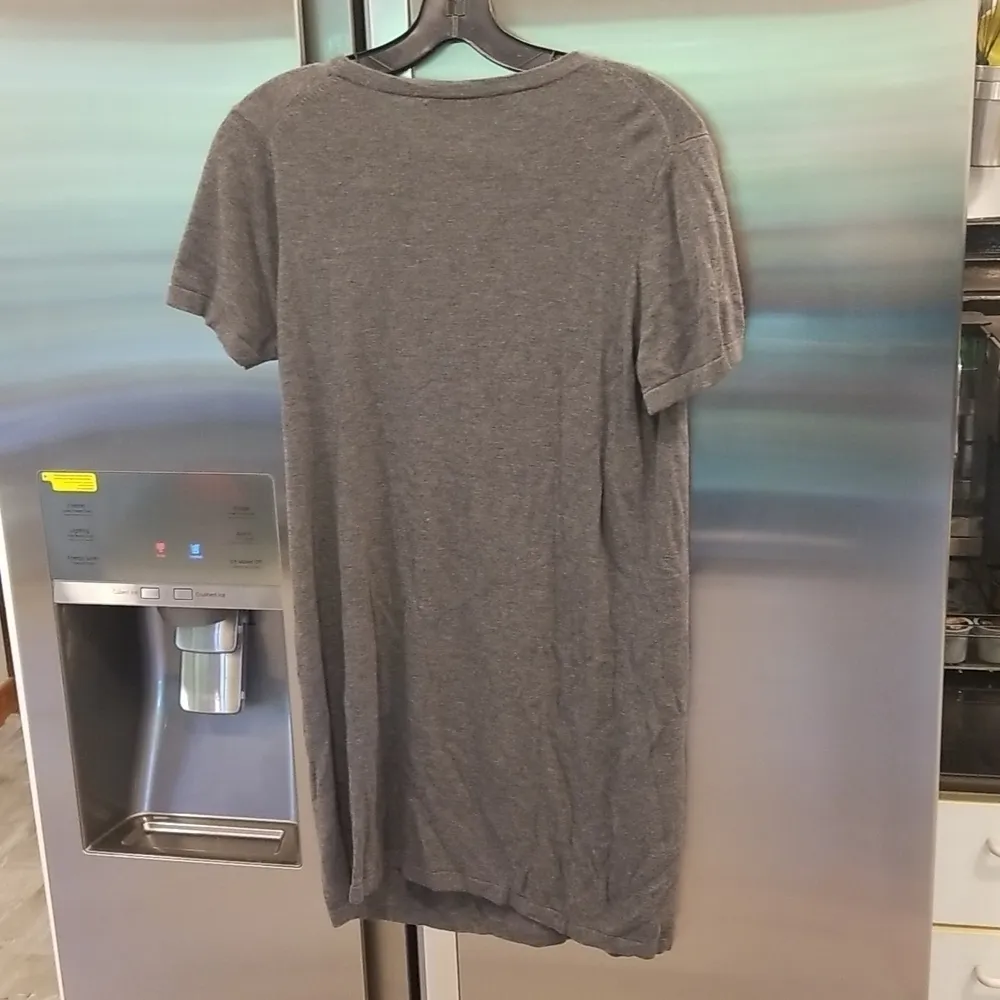 💕JENNI KAYNE💕 T-Shirt Dress Viscose/Cashmere Cozy Chic Casual Small - Image 2