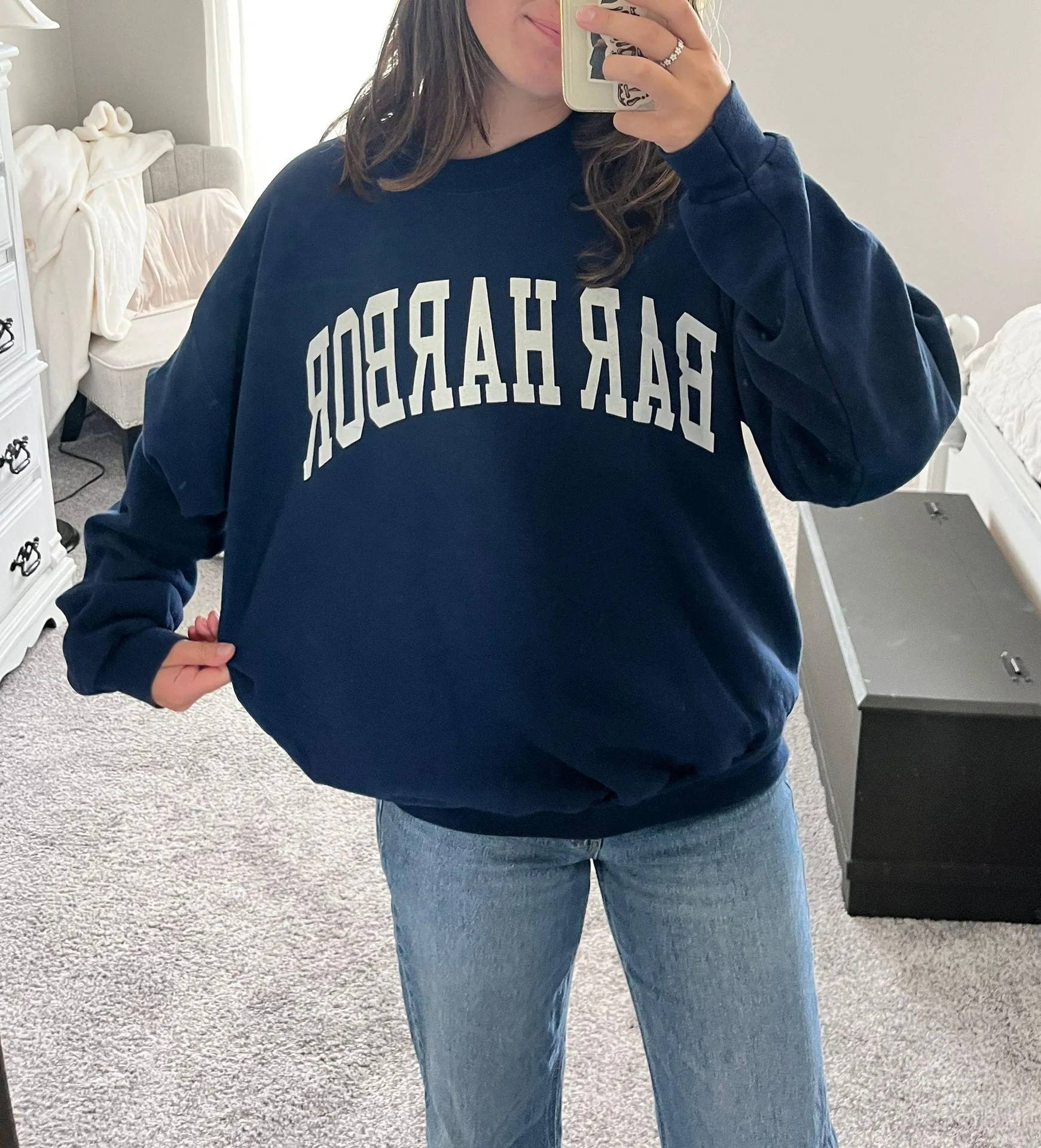 Hanes Bar Harbor Crewneck  - Image 4