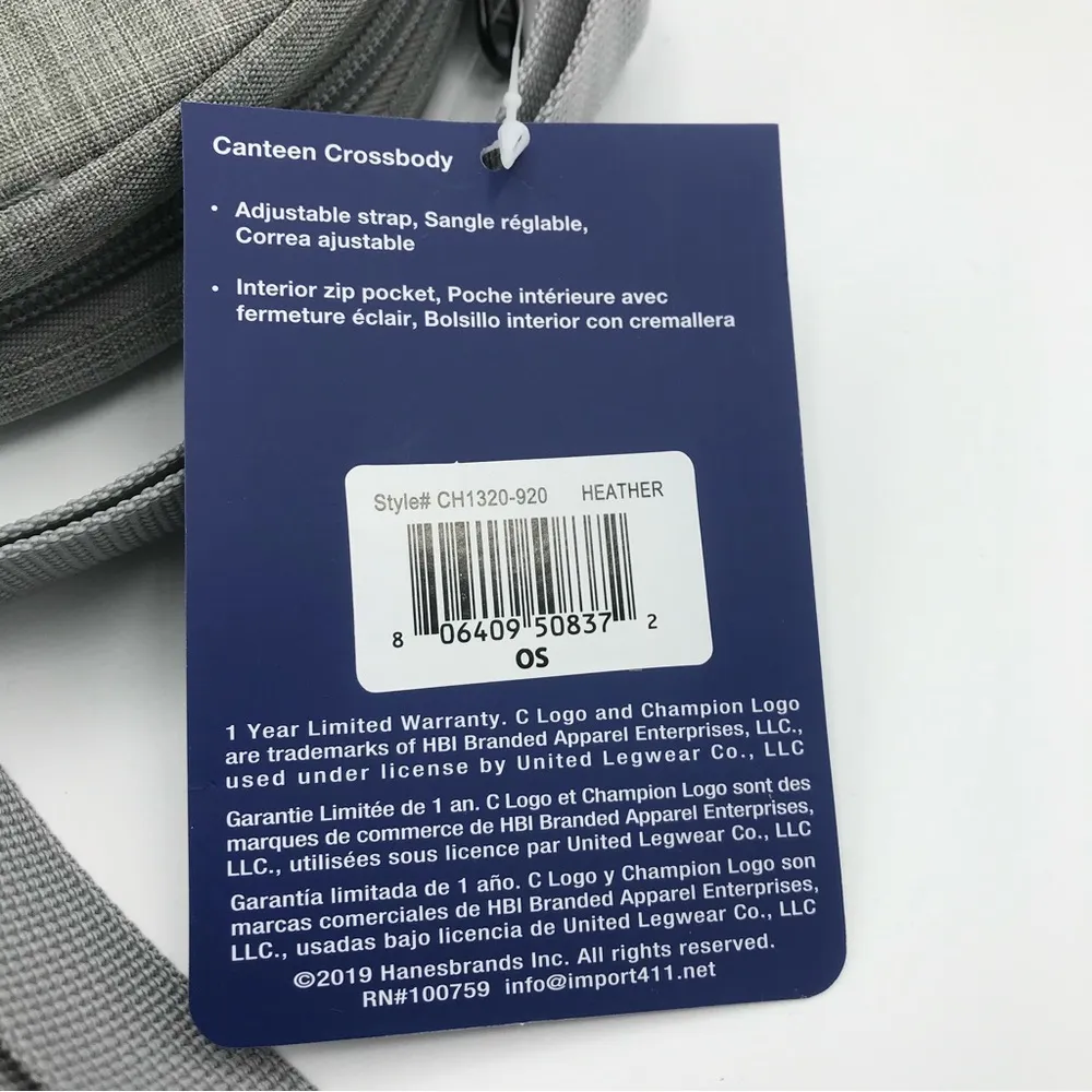 NWT Champion Canteen Cross Body Bag - Image 9