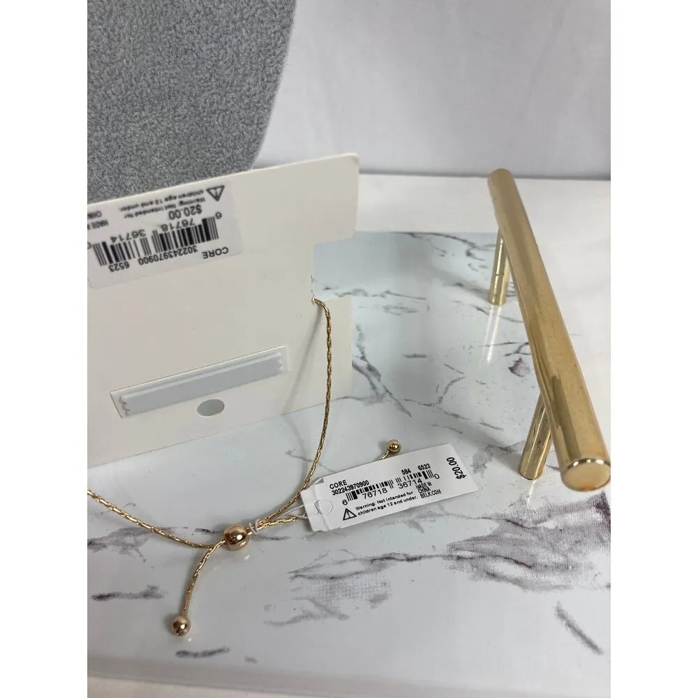 Crown & Ivy Cursive B Pull Bracelet - Image 2