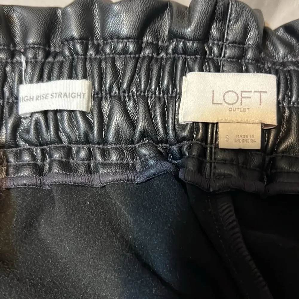 Loft Outlet High Rise Straight pants - Image 5