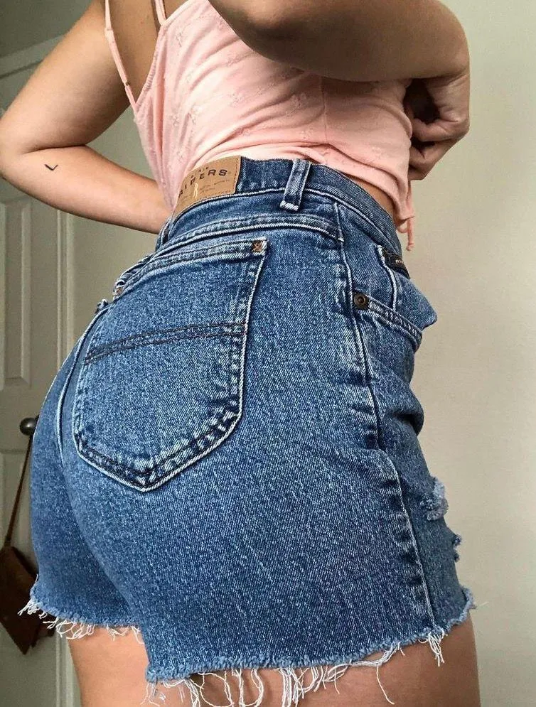 Vintage Rider Jean Shorts Size 6 - Image 2